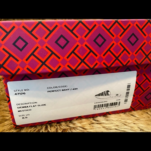 Tory Burch sienna flat slide 8.5 - Picture 2 of 6